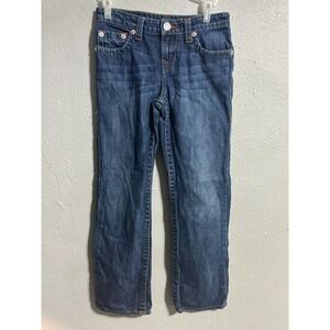 True Religion Women’s Geno Flap Pocket Triple Needle Relaxed Slim-Fit Size 10